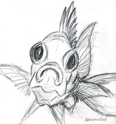 236x252 Dumbo Octopus Frogfish Reef Coloring Page Art