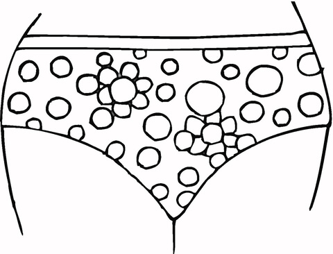 480x366 Woman Underwear Coloring Page Free Printable Coloring Pages