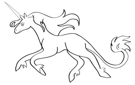 437x277 How To Draw A Unicorn