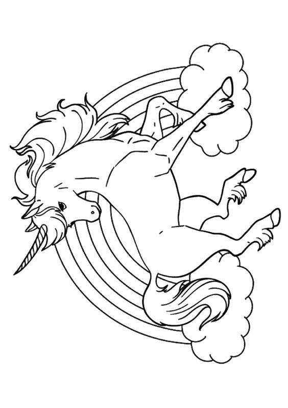 564x798 Print Coloring Image Unicorns, Adult Coloring And Sunday School