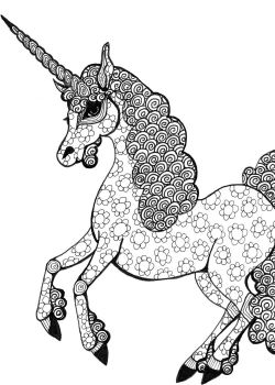 250x350 How to draw a unicorn Drawing Tutorials Unicorn