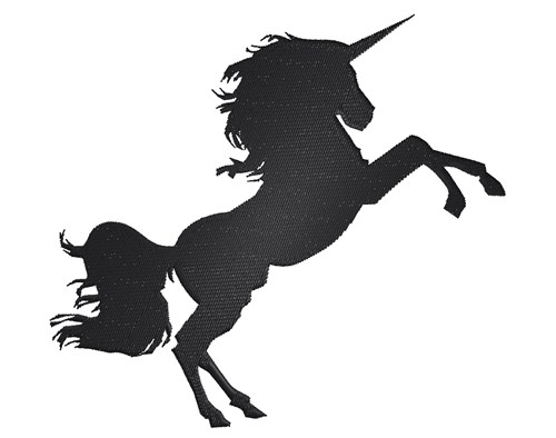 500x394 Unicorn Silhouette Embroidery Designs, Machine Embroidery Designs