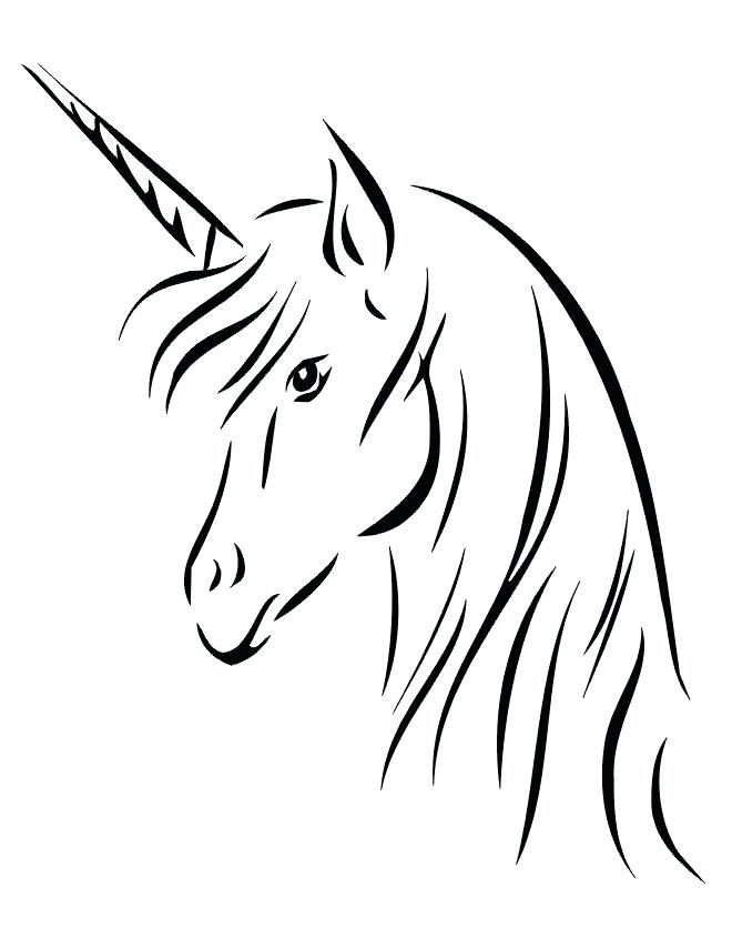 660x854 Easy Unicorn Coloring Page As Well As Unicorn Pictures To Print