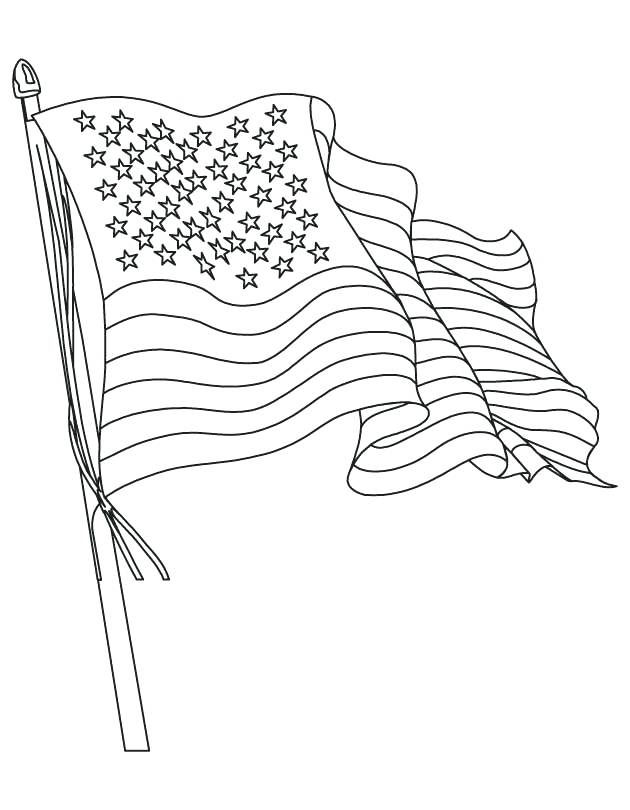 630x810 United States Of America Flag Coloring Page Botcompass.co