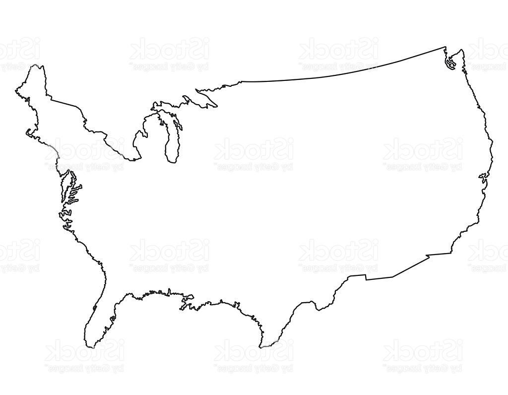 United States Map Drawing at GetDrawings | Free download