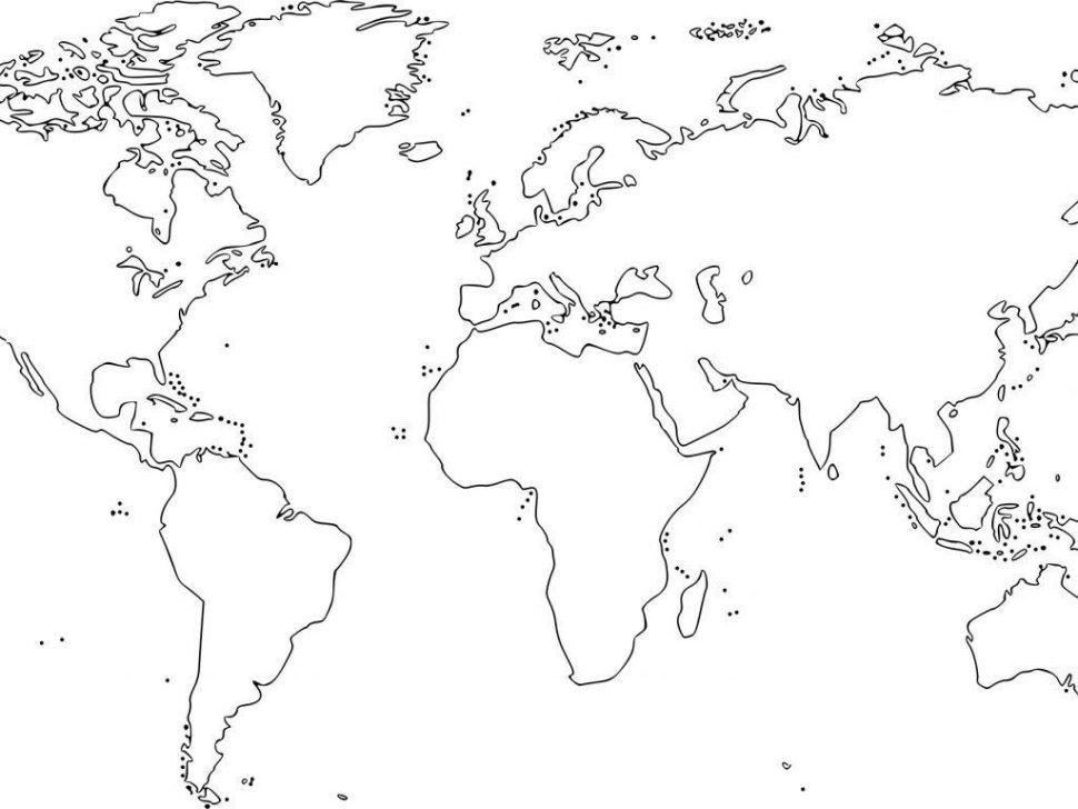 970x728 Coloring Top World Map Coloring Page Graphic Extraordinary Book