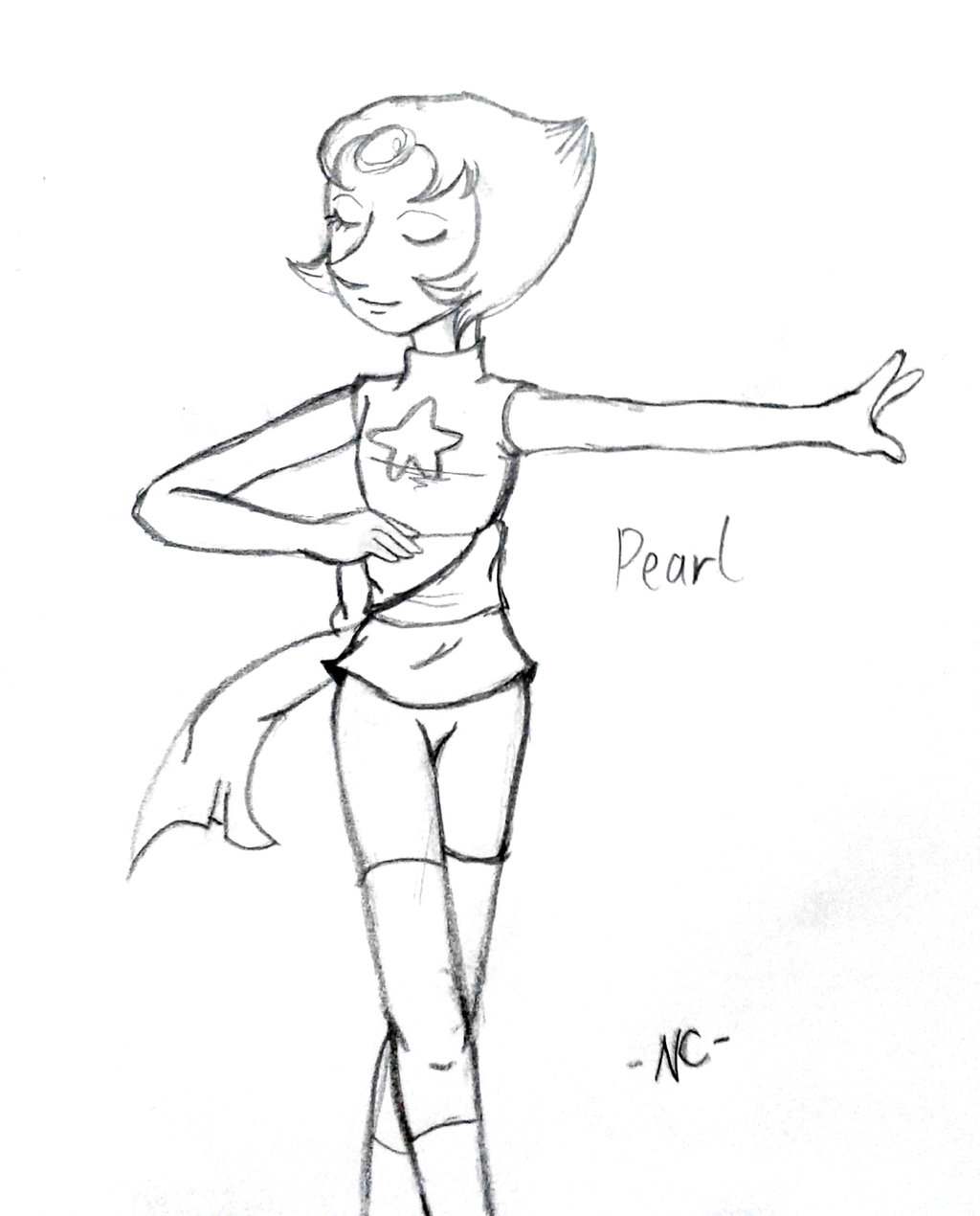 1024x1270 Pearl Steven Universe By Solcastle