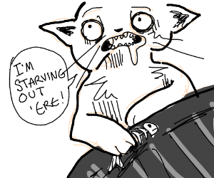 300x250 Black Cat With Green Eyes