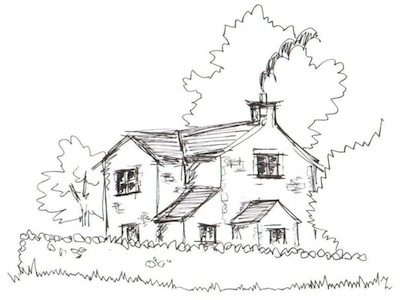 400x300 Message In A Bottle, Fictional Houses