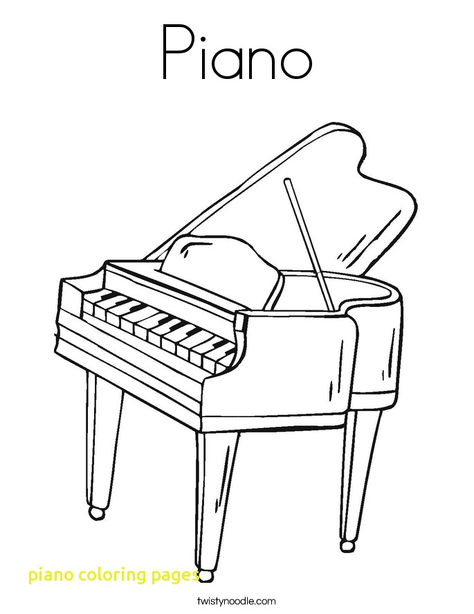 685x886 Piano Coloring Pages Coloringpageforkids.co