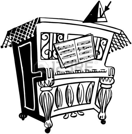 444x450 Upright Piano Royalty Free Cliparts, Vectors, And Stock