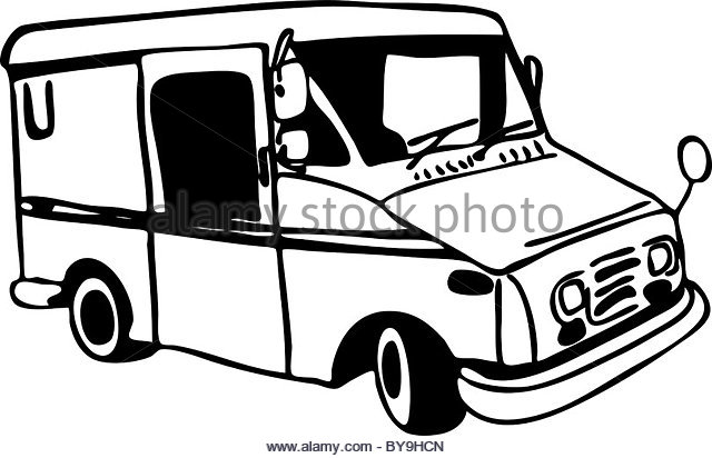 640x412 United Post Office Mail Truck Stock Photos Amp United Post Office