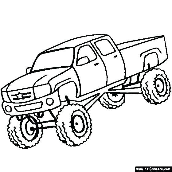 560x560 Free Truck Coloring Pages Synthesis.site