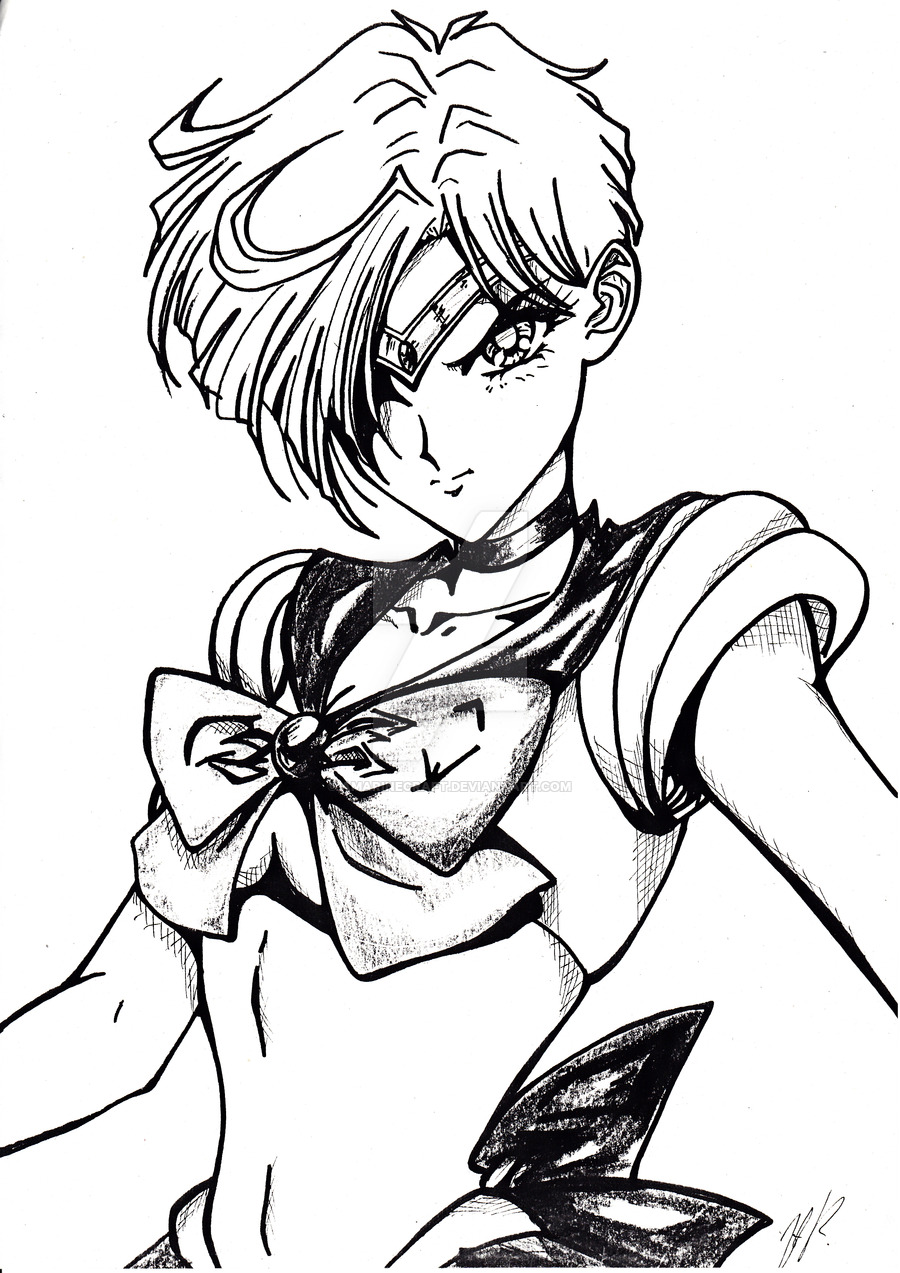 900x1273 Sailor Uranus By Amarinecraft