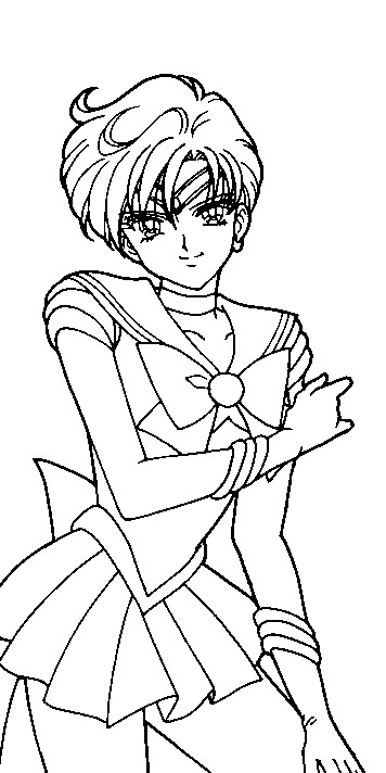 356x712 Super Sailor Uranus Coloring Page By Sailortwilight
