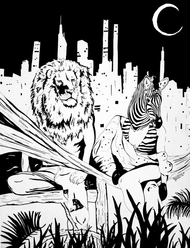 782x1022 Urban Jungle By Anndrealeeann