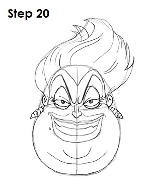 300x387 How To Draw Ursula
