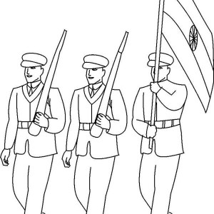 300x300 Us Navy Military Woman Soldier In Armed Forces Day Coloring Page