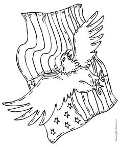 235x288 Bald eagle flying drawing Lineart Patriotic Bald
