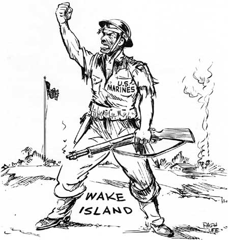 450x471 Marines In Combat The Battle Of Wake Island