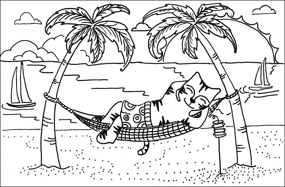 1000x657 What A Cat! Link On Vacation! The Crafty Sisters