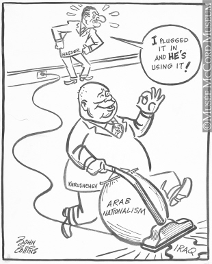 310x385 M965.199.5071 The Vacuum Cleaner. Drawing, Cartoon John