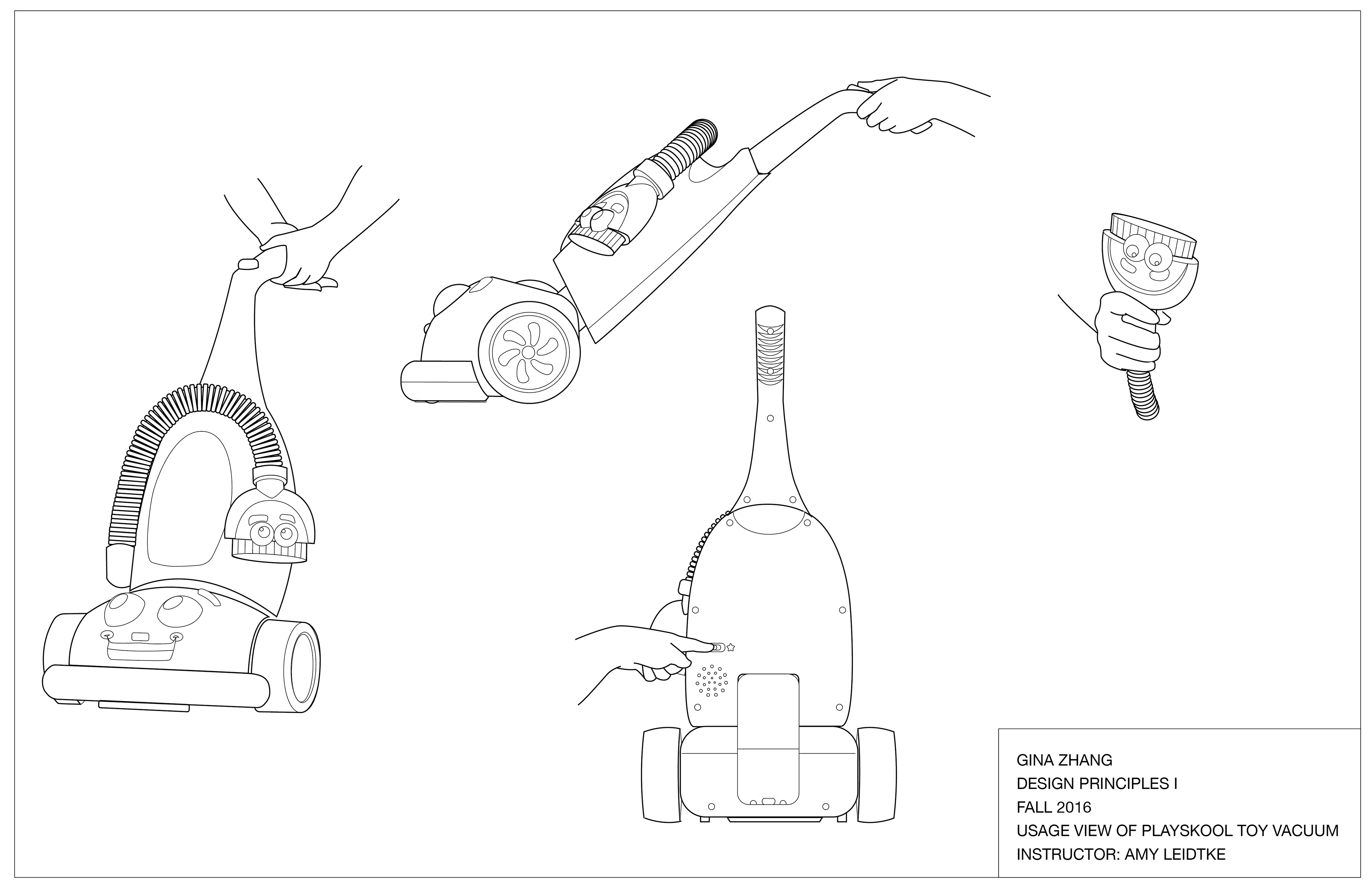 3840x2485 Playskool Vacuum Illustrator Drawings On Behance