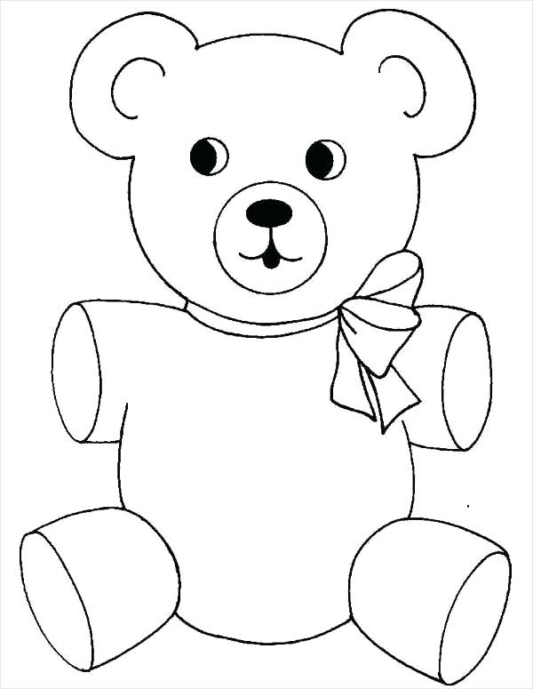 600x775 Teddy Bear Coloring Page Teddy Bear Drawing Teddy Bear Valentine