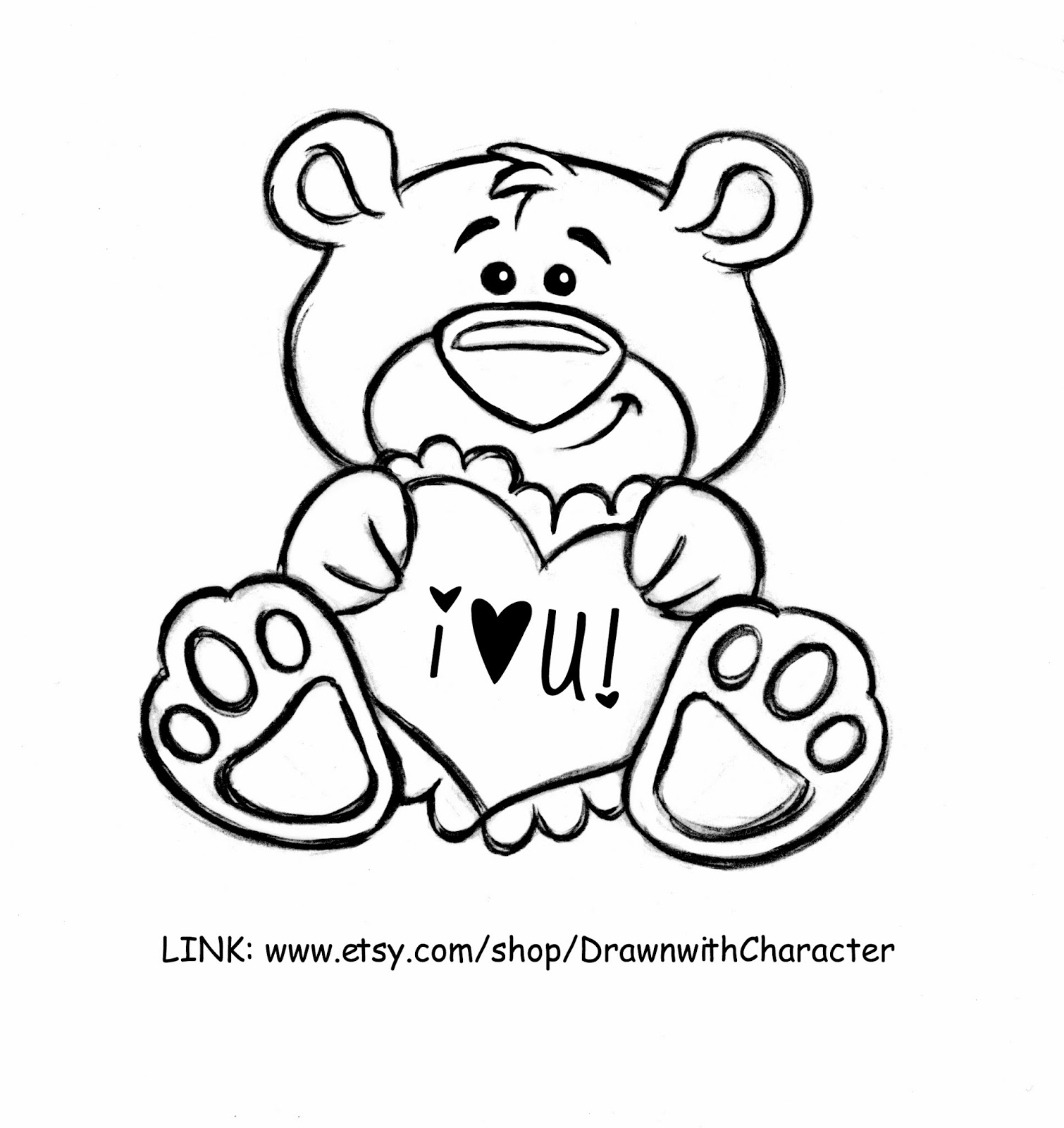 1510x1600 Cookies With Character Friday Freebie Wilton Bear Valentine Share!