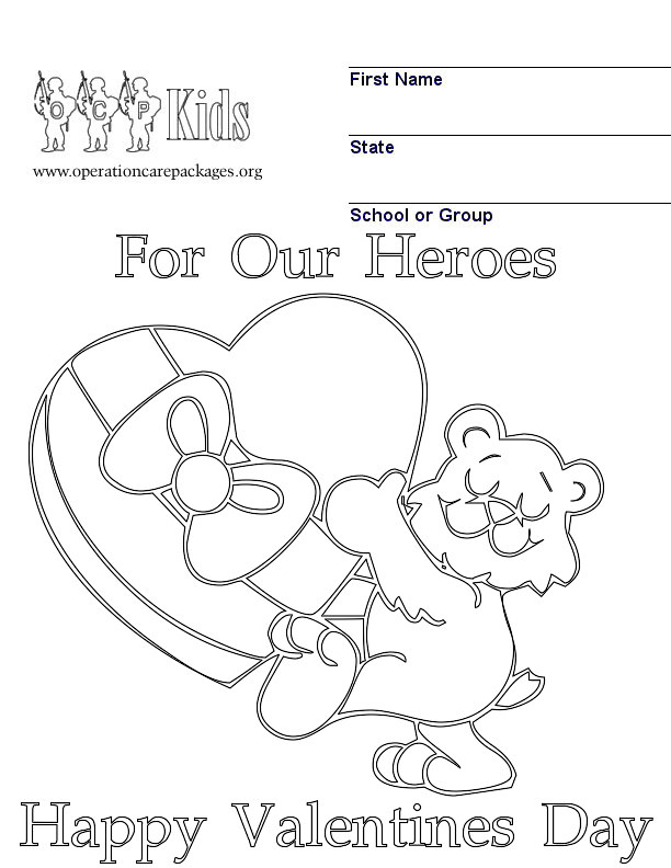 612x792 Send A Valentine To The Troops
