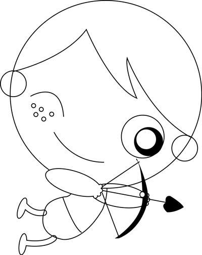 400x504 How To Draw Baby Cupid Valentines Day Drawing Tutorial