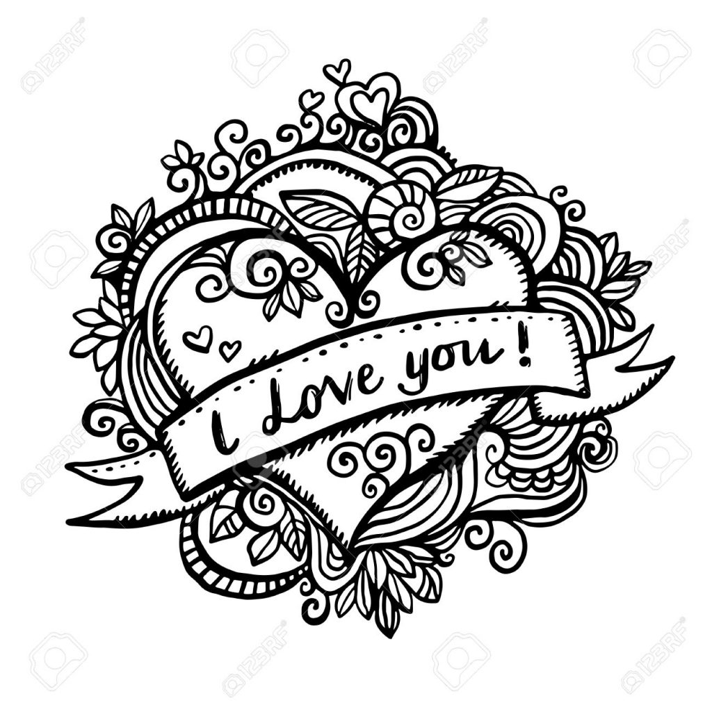 1024x1024 Valentines Day Drawings