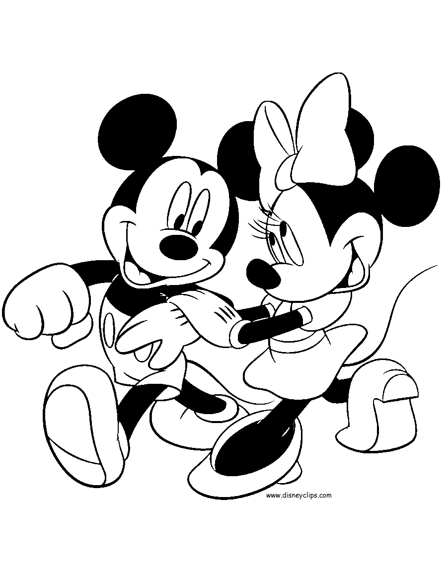 900x1150 Mickey Mouse Valentine Coloring Pages Kids Coloring