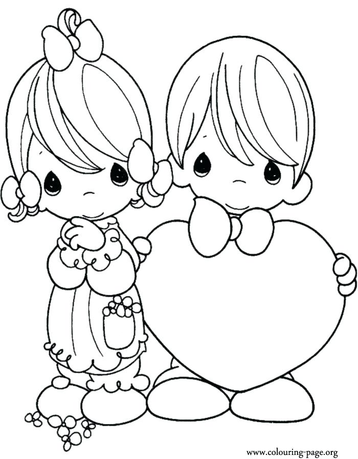 700x896 Cute Valentine Coloring Pages Best Kids Arts Crafts Images