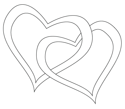 400x350 Valentine Heart Drawing Drawing Valentine Heart