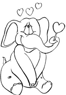 223x320 Free Drawing Of A Skipping Valentine Bw From The Category