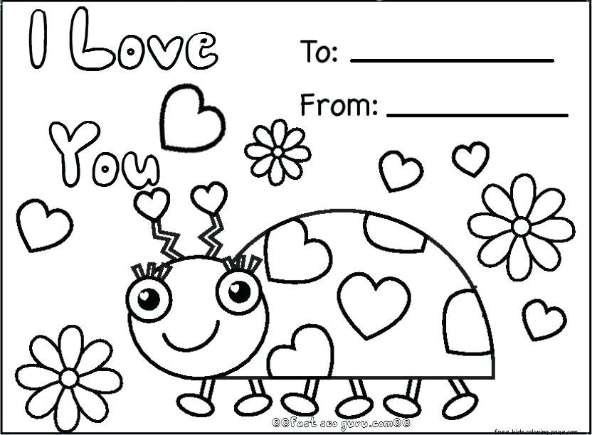 832x612 Free Valentines Day Printable Coloring Pages Intended