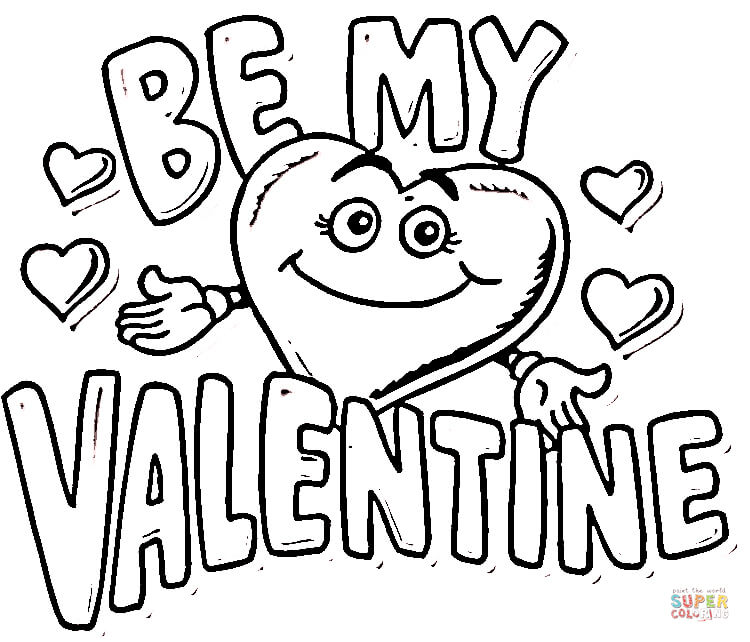750x642 Amazing Be My Valentine Coloring Pages 50 With Additional Free