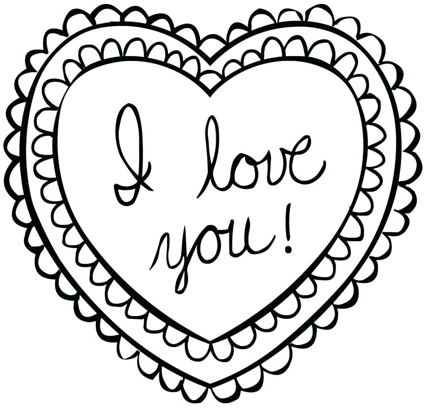 863x829 Valentine Card Coloring Pages Coloring Pages Valentine Coloring