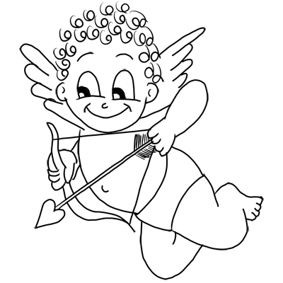 400x400 How To Draw Cupid With Step By Step Drawing Tutorial