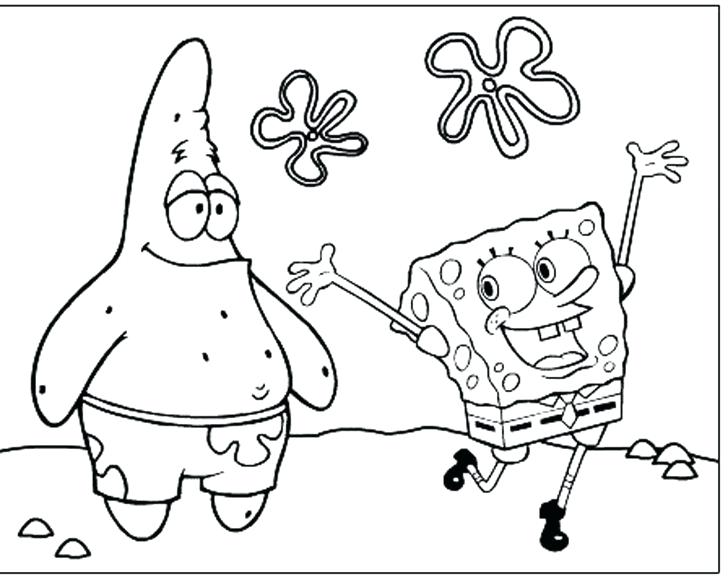 728x582 Spongebob Valentines Day Coloring Pages And Coloring Pages