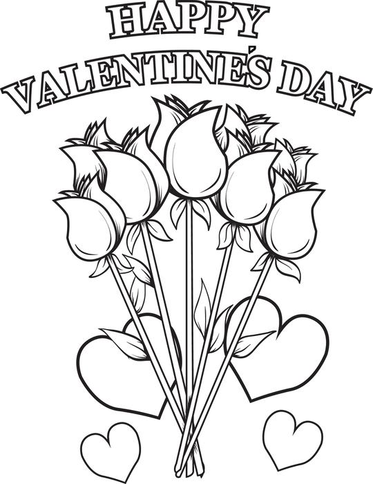 540x700 Fascinating Valentine Day Coloring Pages 74 On Free Coloring Kids