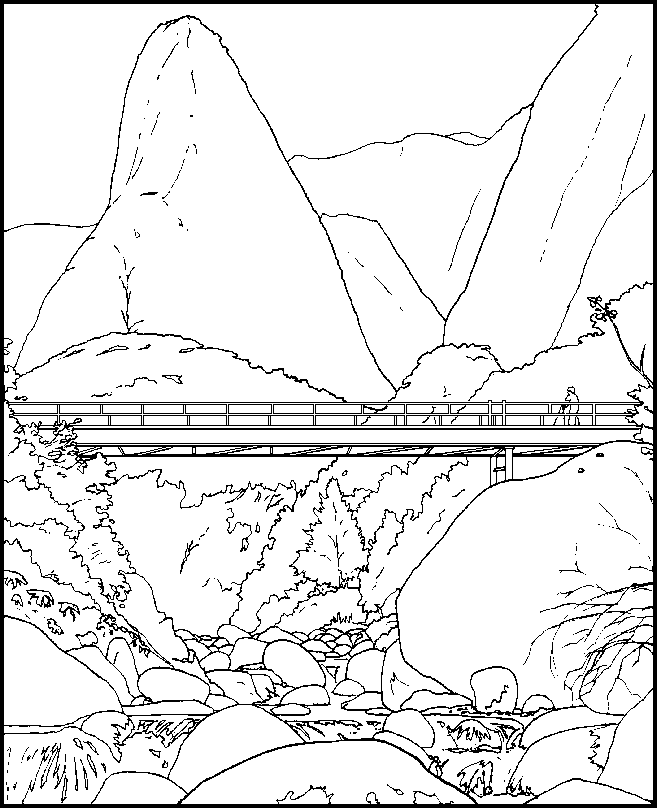 657x808 Iao Valley Drawing Ok Watercolor And Drawings