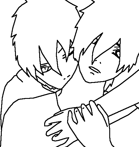 472x498 Vampire Bite Lineart By Rikarupl