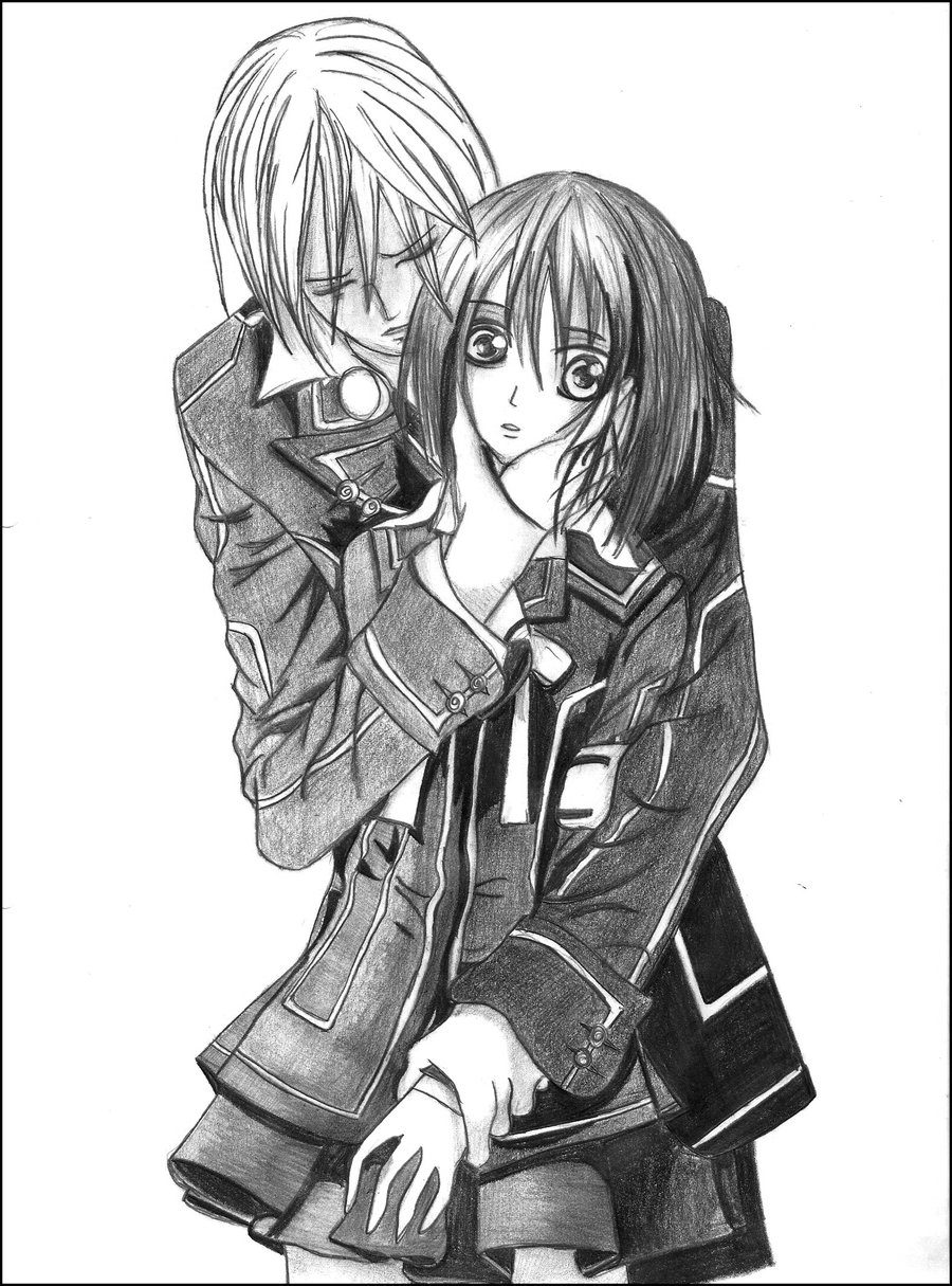 900x1215 Anime Vampire Drawings Vampire Knightzazaaaa