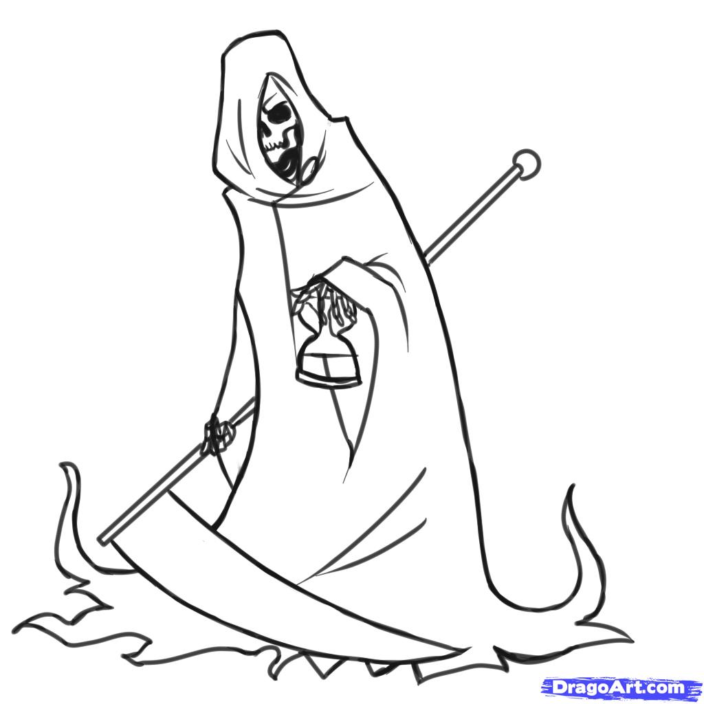 1024x1024 How To Draw The Vampire's Girl With A Pencil Step By Step