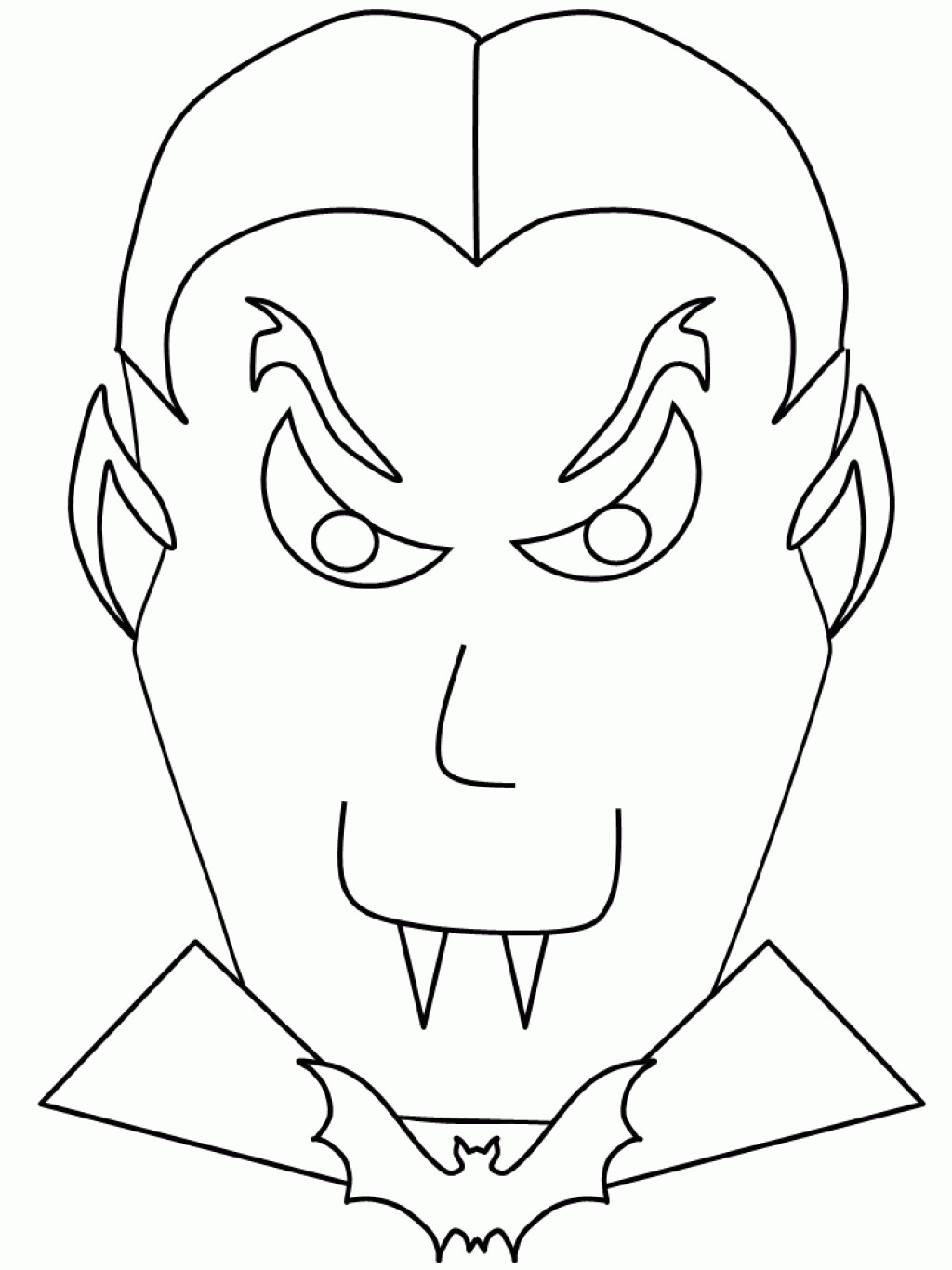 1024x1366 Vampires Coloring Pages
