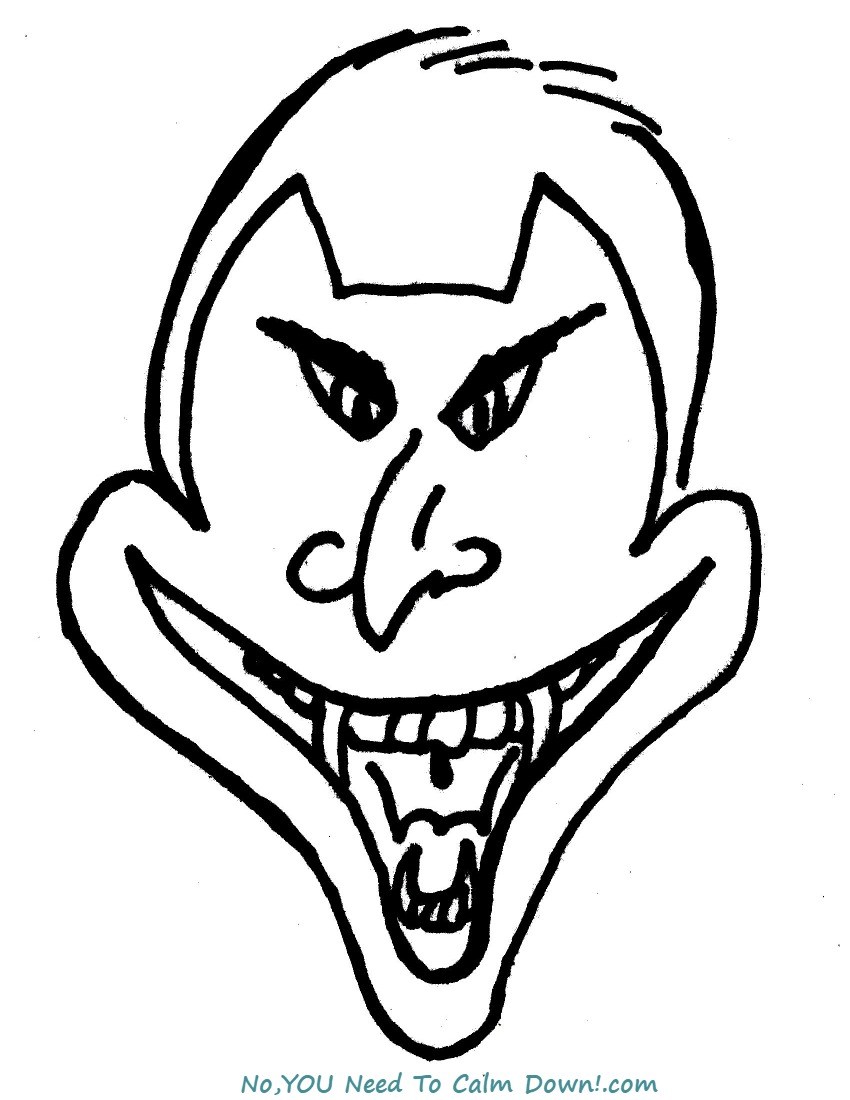 850x1100 Vampire Coloring Page For Kids
