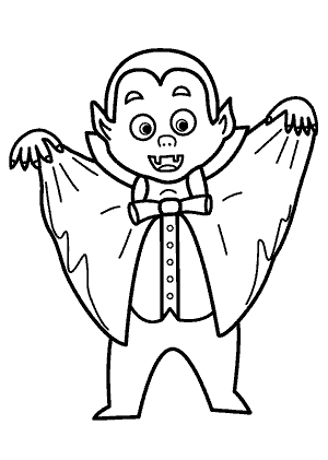 300x421 Vampire Lips Coloring Pages