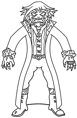 260x395 How To Draw A Vampire